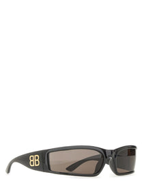 Balenciaga Women's Sunset Rectangle Sunglasses Black
