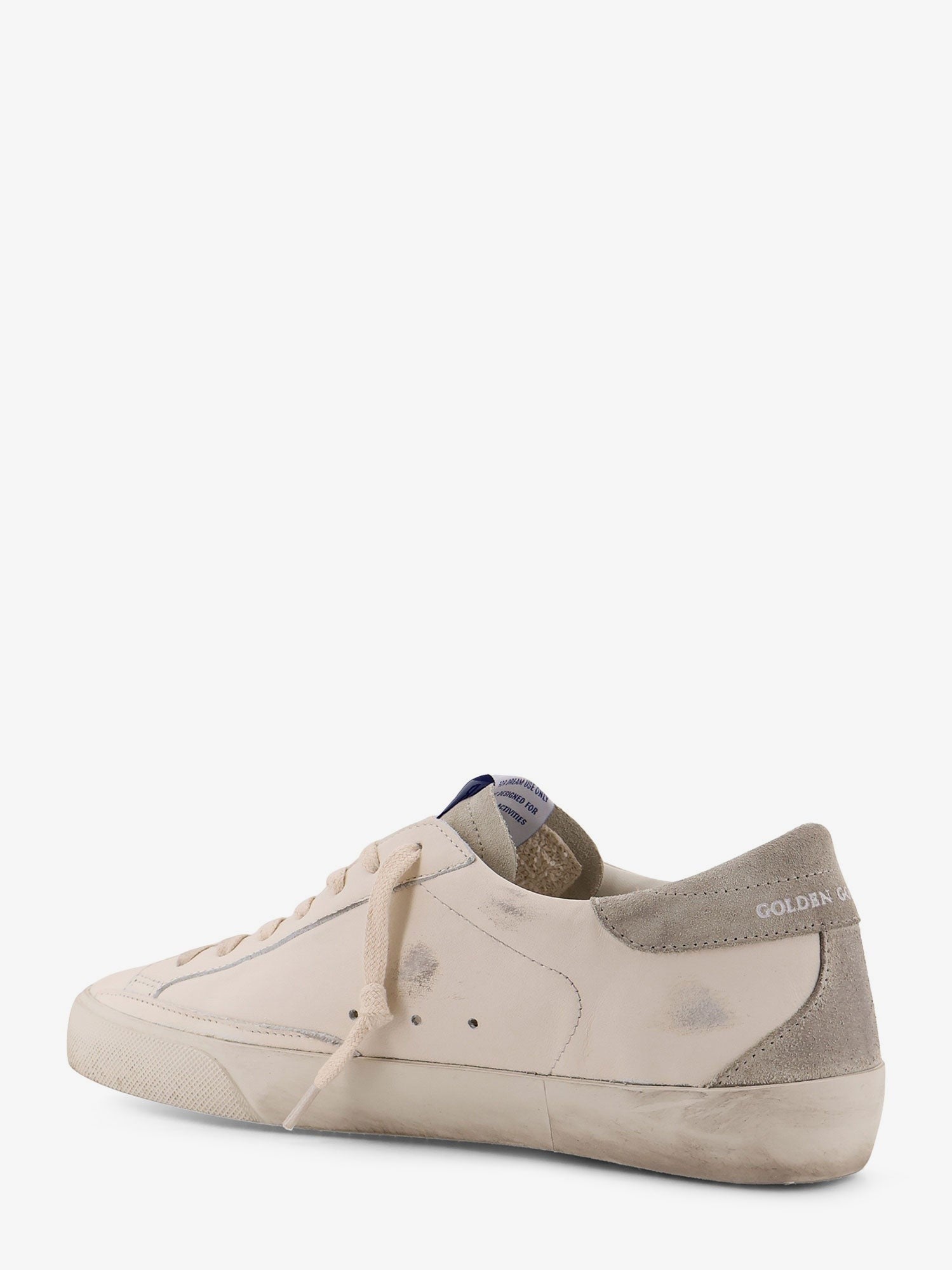 Golden Goose Men's Super Star Leather Sneakers White