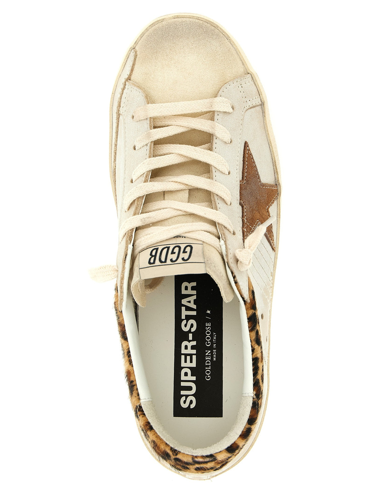 Golden Goose Super Star Sneakers Gold