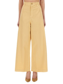 Alysi Women's Superflare Sporty Pants Yellow