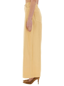 Alysi Women's Superflare Sporty Pants Yellow