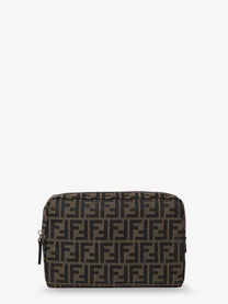Fendi Men's Superlight FF Zucca Fabric Beauty Case Black