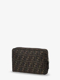 Fendi Men's Superlight FF Zucca Fabric Beauty Case Black