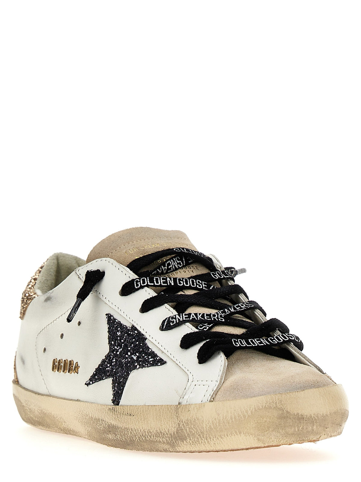 Golden Goose Superstar Sneakers Gold