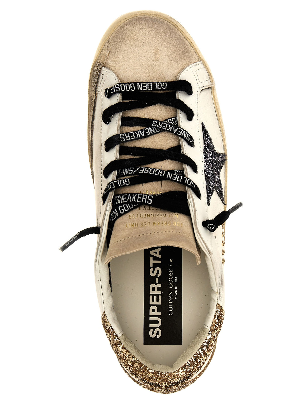 Golden Goose Superstar Sneakers Gold