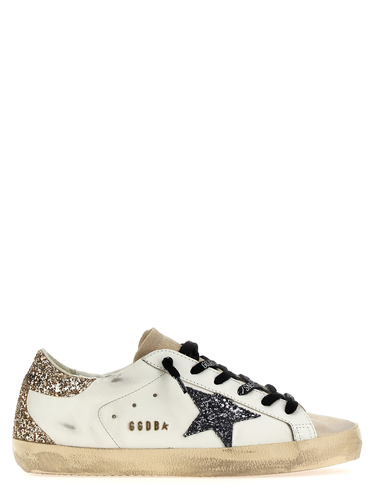 Golden Goose Superstar Sneakers Gold
