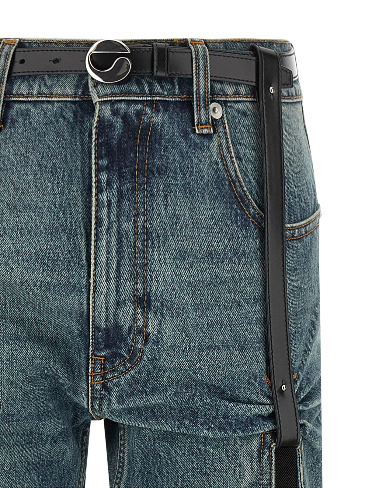 Coperni Suspended Jeans Blue