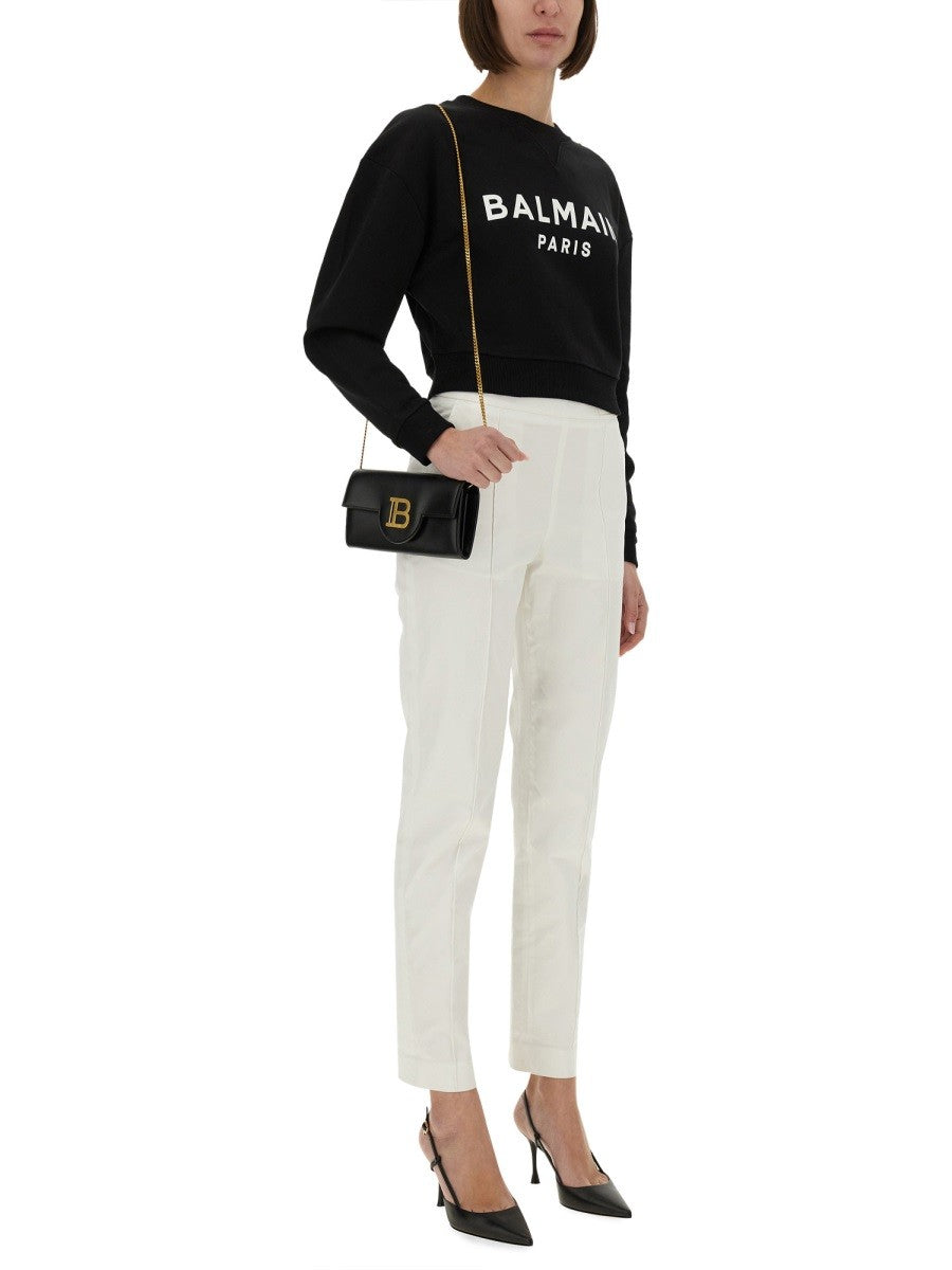 Balmain Women's Sweatshirt Black
