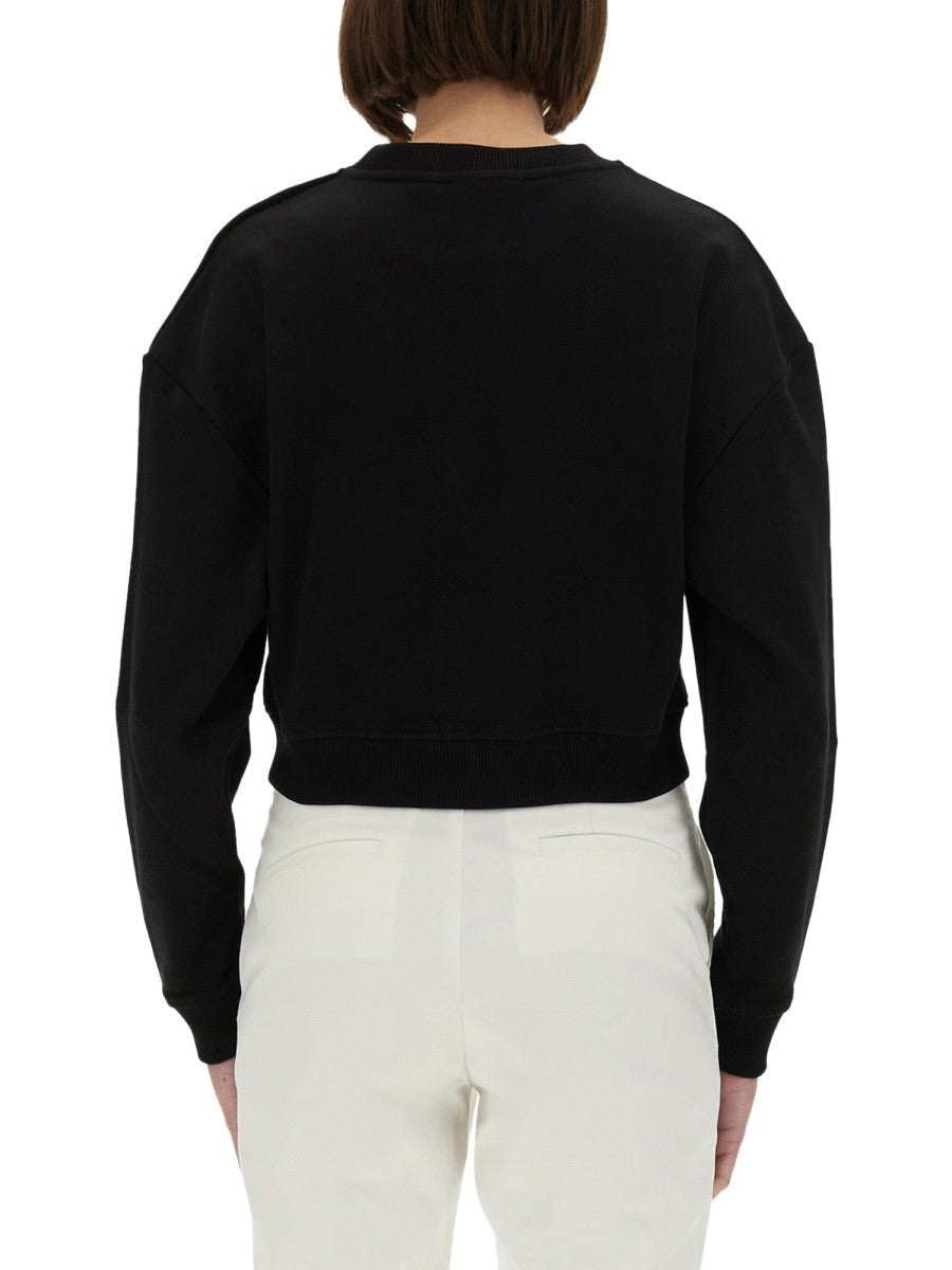 Balmain Women's Sweatshirt Black