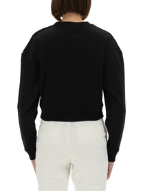 Balmain Women's Sweatshirt Black
