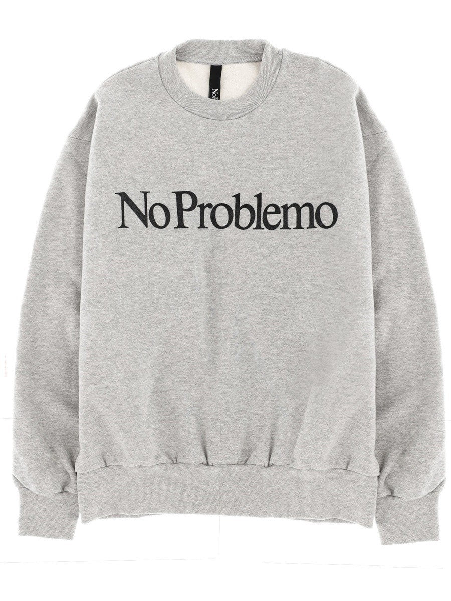 No Problemo Unisex Sweatshirt Grey