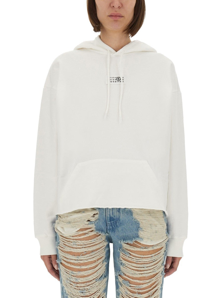 MM6 Maison Margiela Women's Sweatshirt White