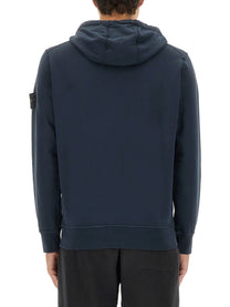 Stone Island Men's Sweatshirt Blue, view 4