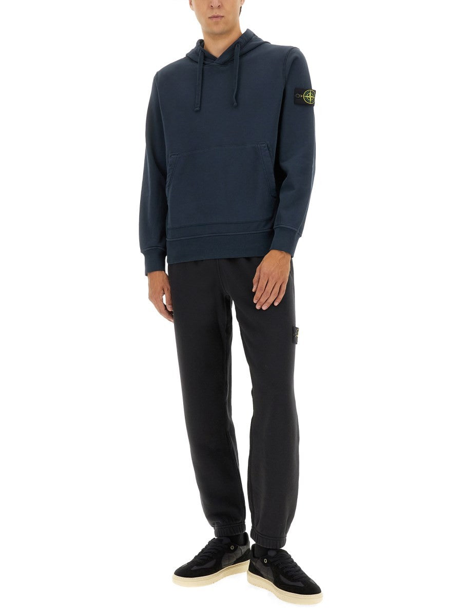 Stone Island Men's Sweatshirt Blue, view 2