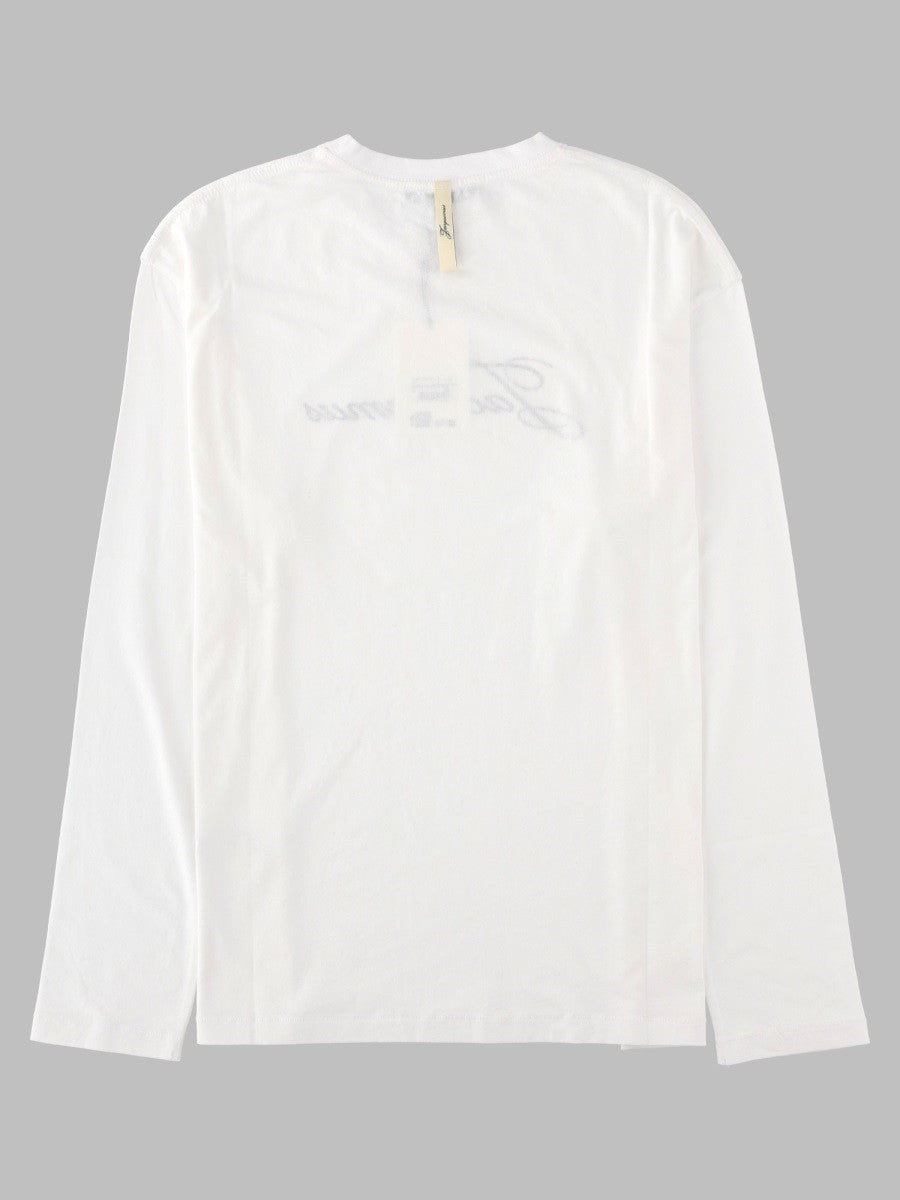 JACQUEMUS Women's Shirt Maniche Lunghe Con Stampato White
