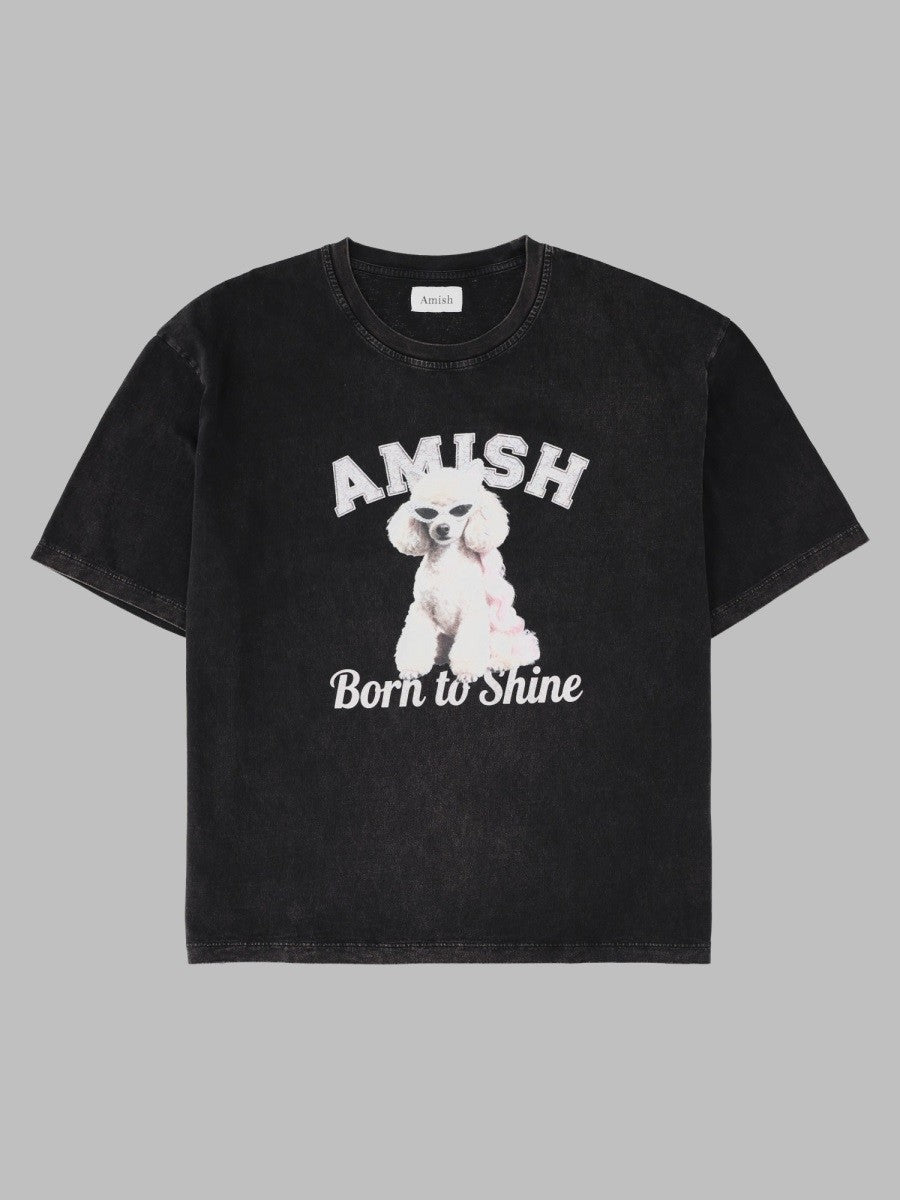 Amish Supplies Unisex Shirt Born to Shine Black