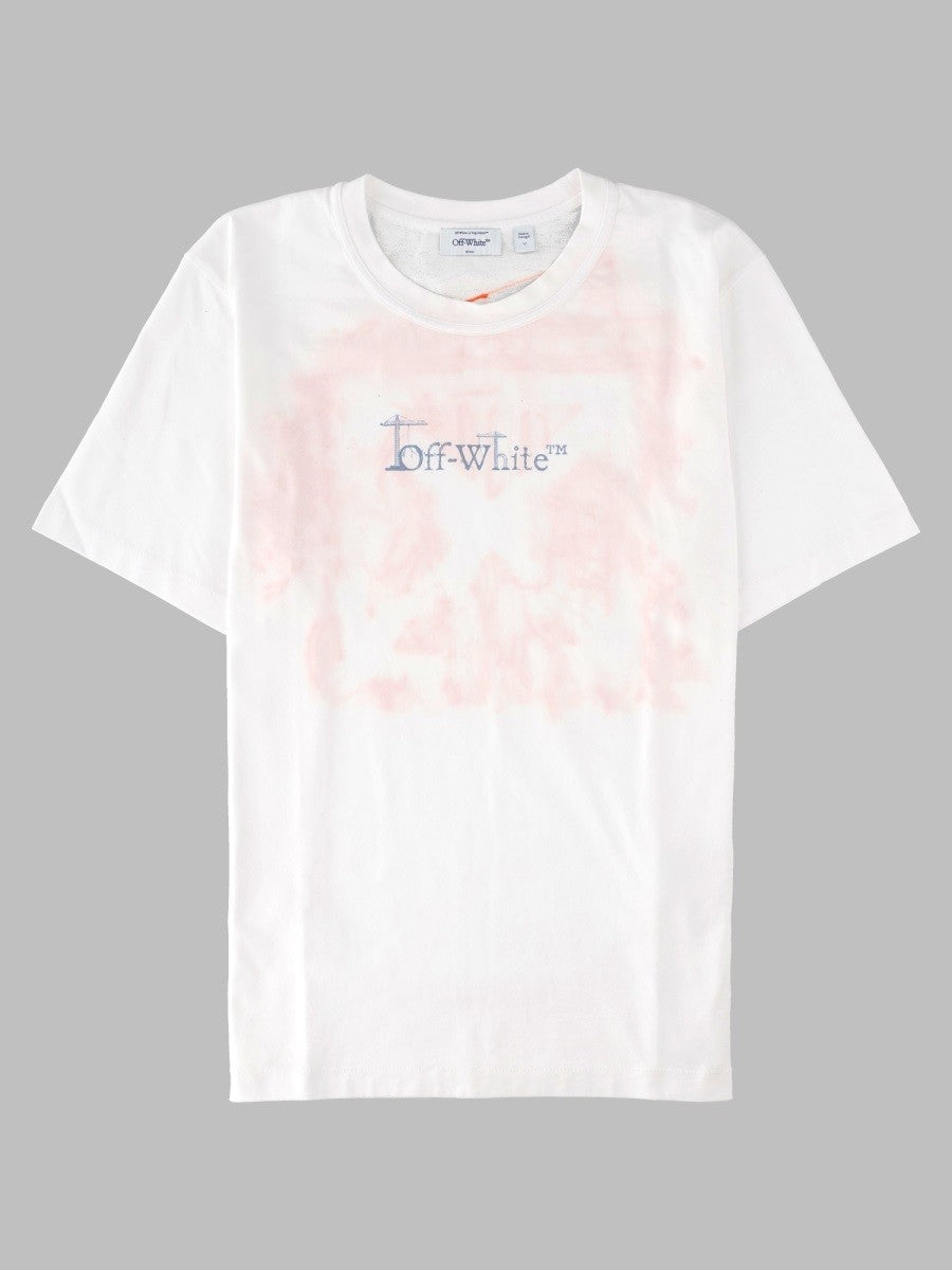 Off-White Men's Shirt Con Stampa White