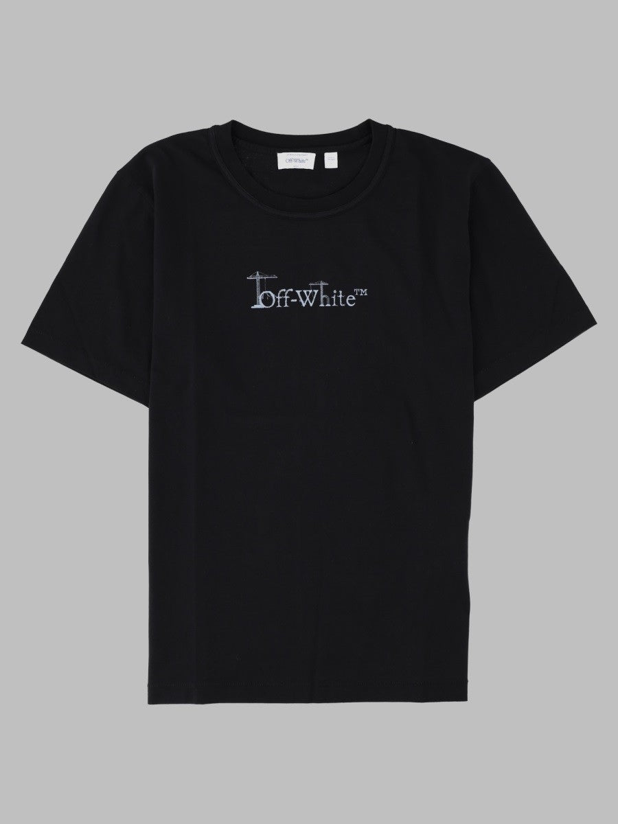 Off-White Men's Shirt Con Stampa Black