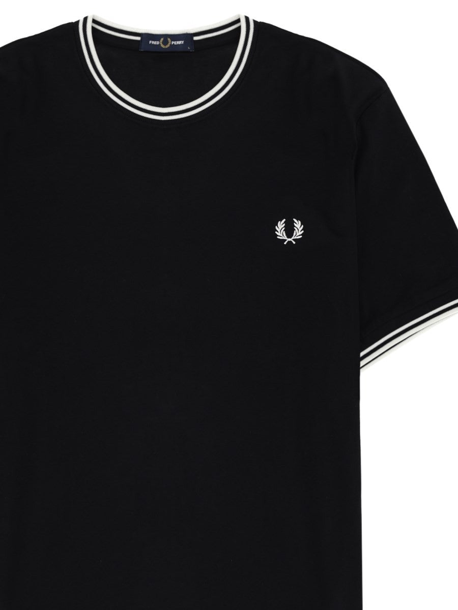 Fred Perry Men's Shirt Black, view 3