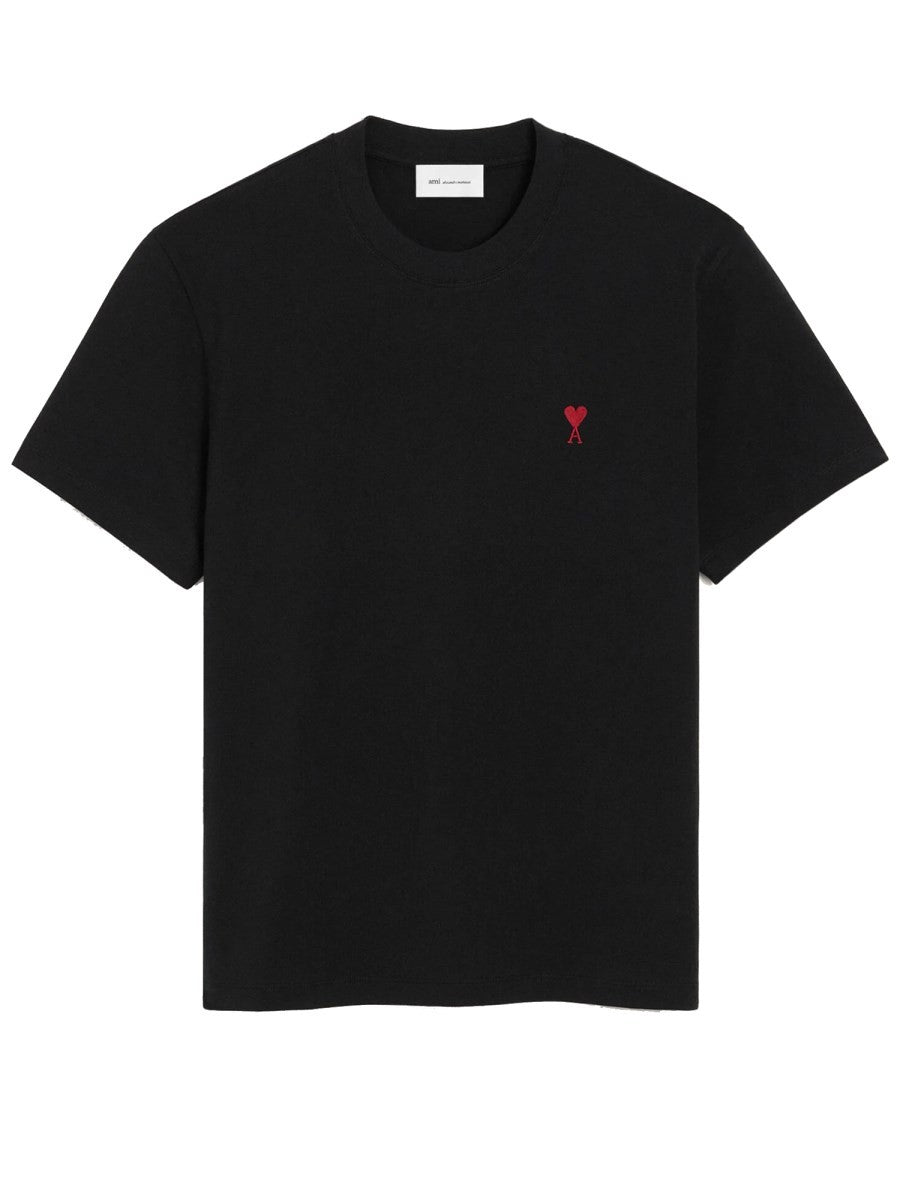 Ami Paris Unisex Shirt Con Black
