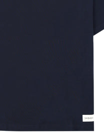 Saint Laurent Men's Shirt Con Patch Blue