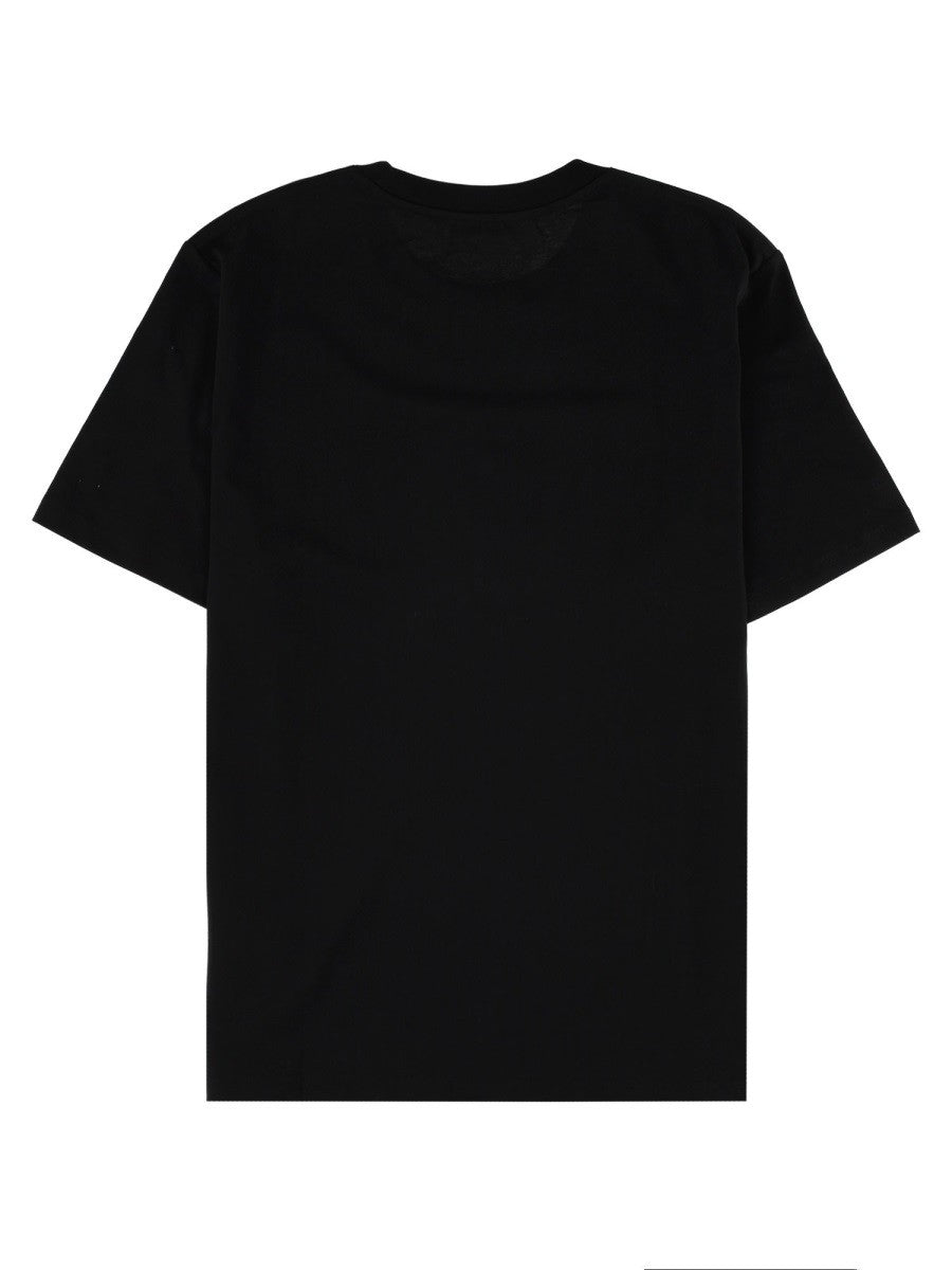 Balmain Men's Shirt Con Stampa Black