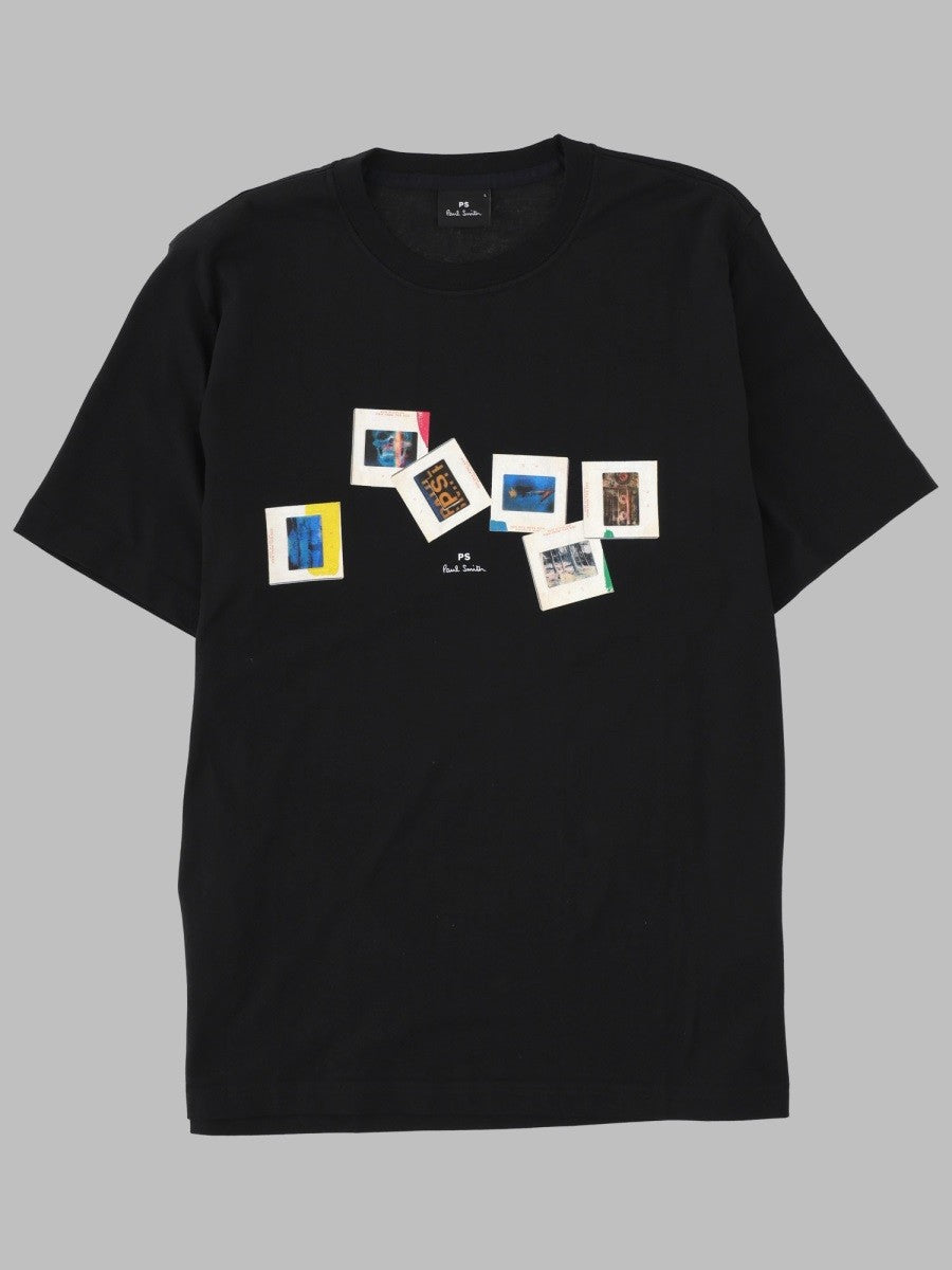 Ps By Paul Smith Men's Shirt Con Stampa Black