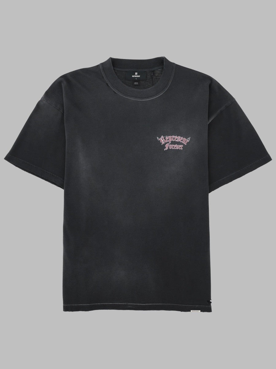 Represent Men's Shirt Con Stampa Black