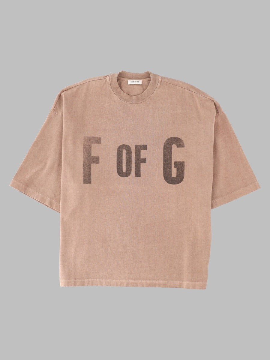 Fear Of God Men's Shirt Con Stampa Beige