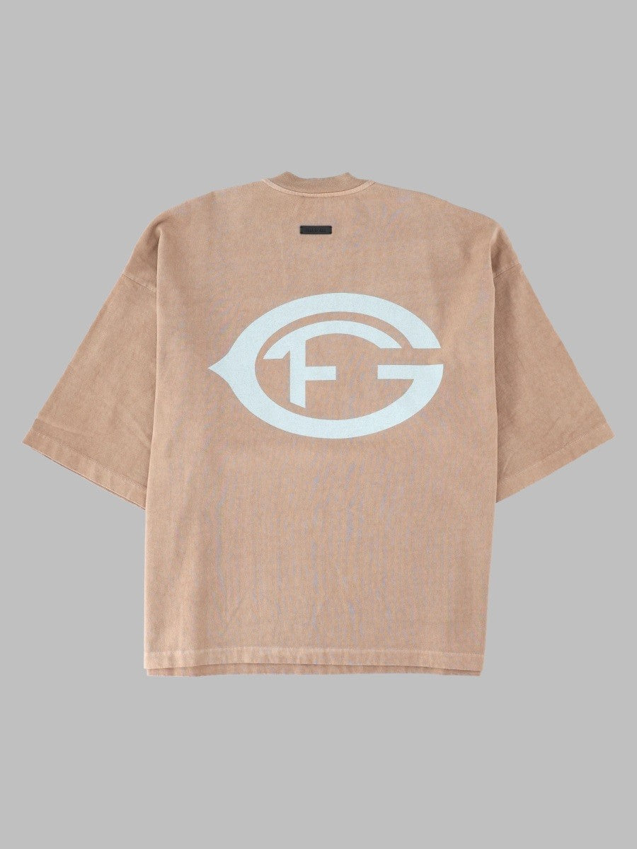 Fear Of God Men's Shirt Con Stampa Beige