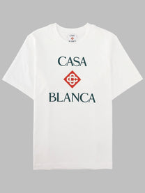Casablanca Men's Shirt Con Stampa White