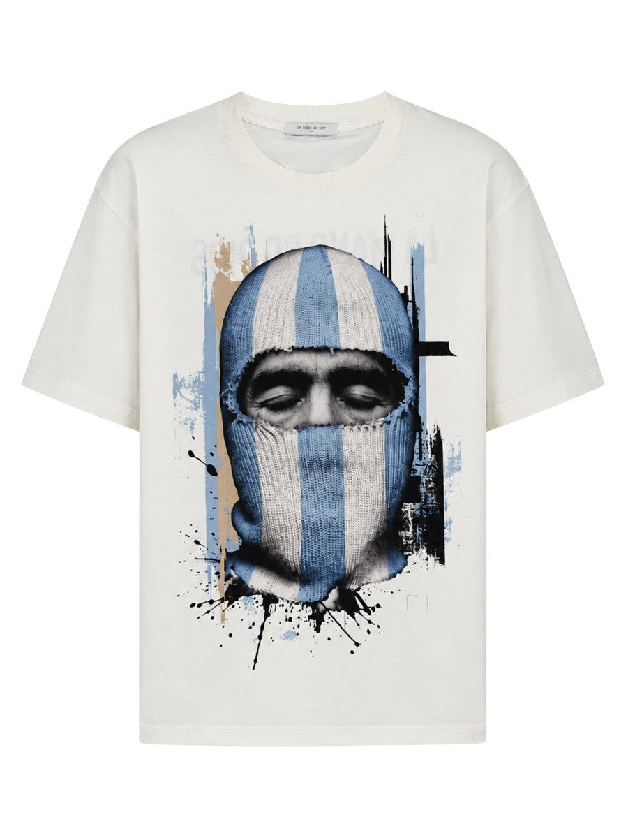 Ih Nom Uh Nit Men's Shirt D10S Limited Edition LA Mano DE Dios White