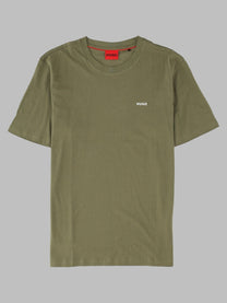 HUGO BOSS Men's Shirt Dero Con Green