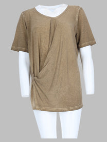 Uma Wang Women's Shirt Drappeggiata Beige