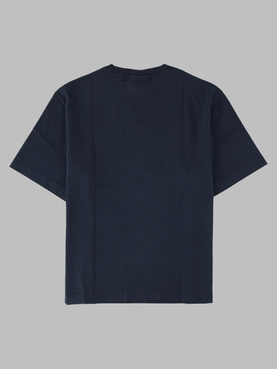 Maison Kitsuné Men's Shirt Fox Head Blue