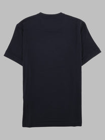 Giorgio Armani Men's Shirt Girocollo in Jersey DI Viscosa Blue