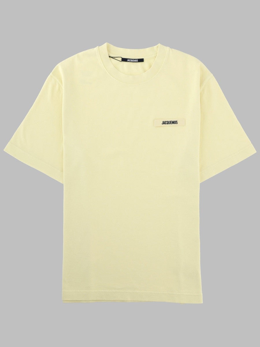 JACQUEMUS Men's Shirt Gros Grain Yellow