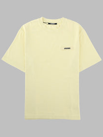 JACQUEMUS Men's Shirt Gros Grain Yellow