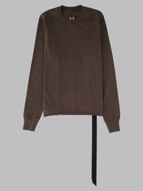 DRKSHDW Men's Shirt in Cotone Manica Lunga Brown