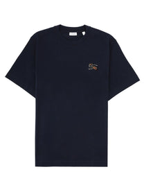 Burberry Men's Shirt in Cotone Blue