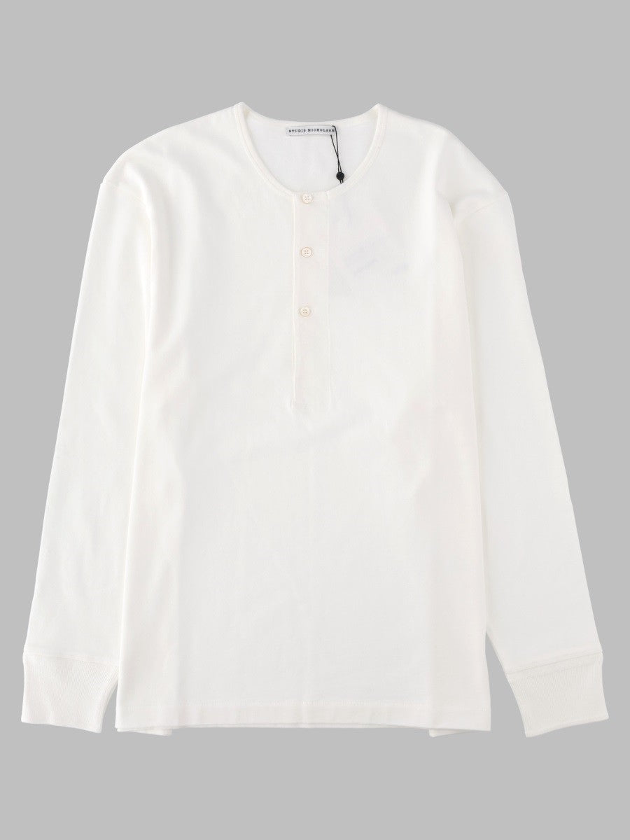 Studio Nicholson Men's Shirt Kuyto Long-Sleeve White