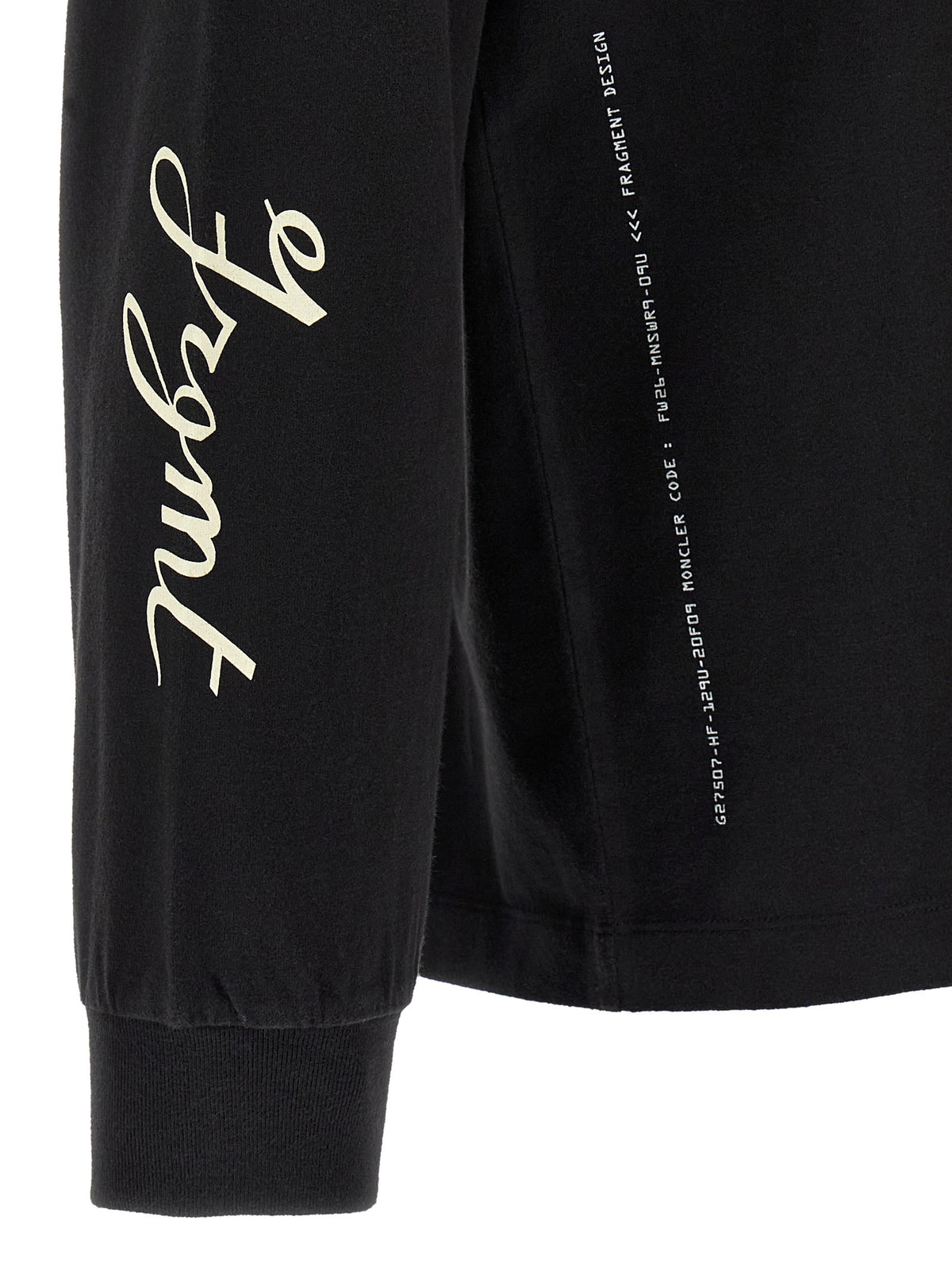 Moncler Genius Shirt Moncler Fragment Black