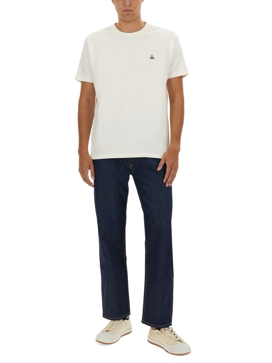 Vivienne Westwood Unisex Shirt Orb White