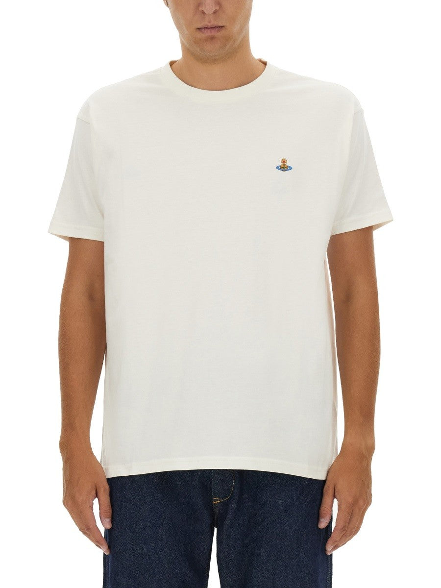 Vivienne Westwood Unisex Shirt Orb White