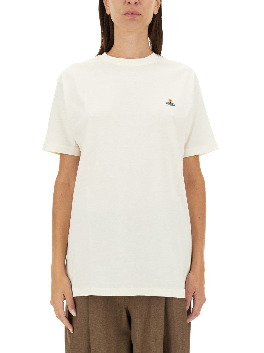 Vivienne Westwood Unisex Shirt Orb White