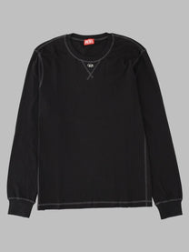 Diesel Men's Shirt Oval Long-Sleeve Black