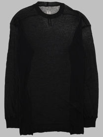 Rick Owens Men's Shirt Rick Jumbo LS Black