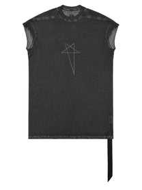 DRKSHDW Men's Shirt Rick Jumbo Grey