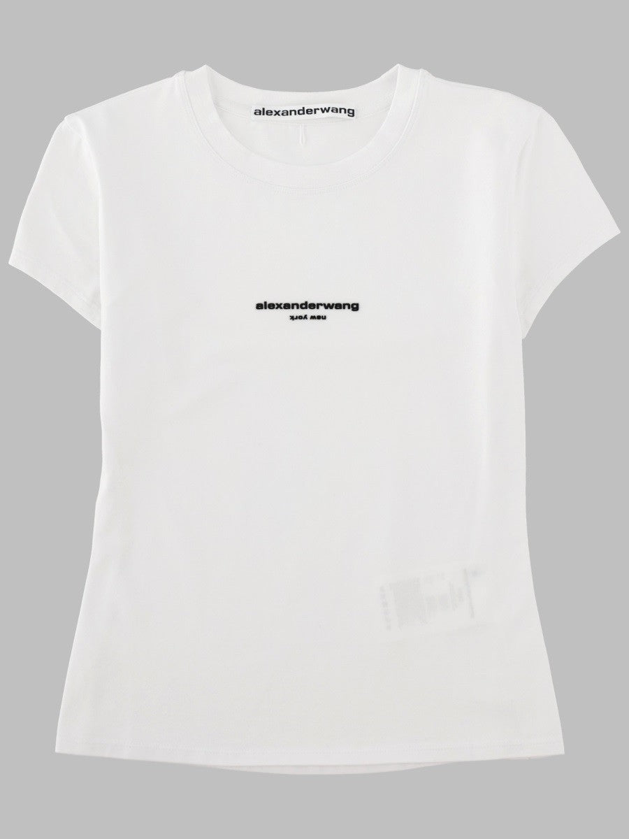 alexanderwang Women's Shirt Slim Fit Con White