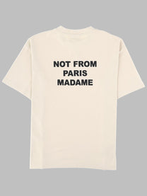 Drôle de Monsieur Men's Shirt Slogan Beige